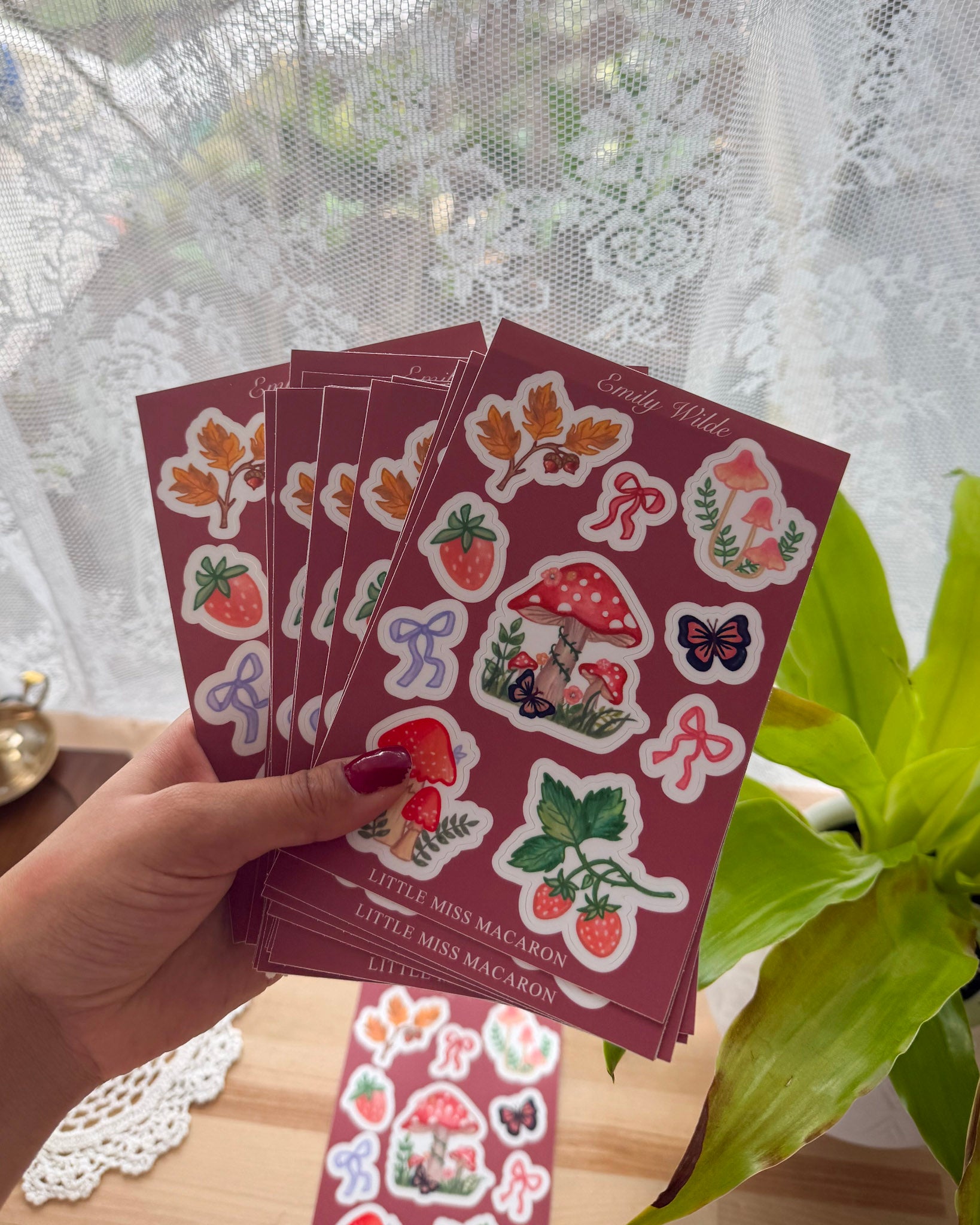 Faerie Forest Vinyl Sticker Sheet