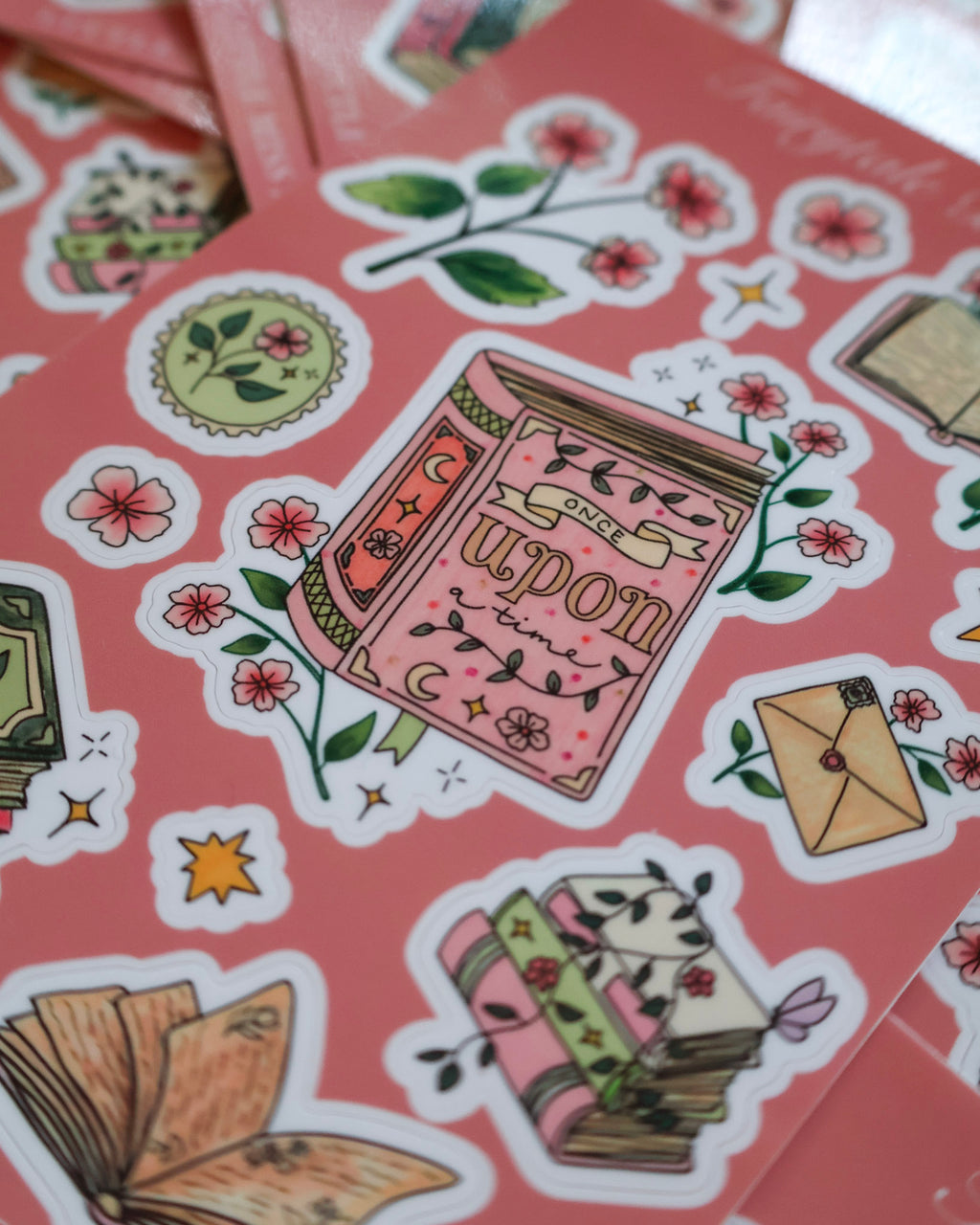 Fairytale Books Sticker Sheet