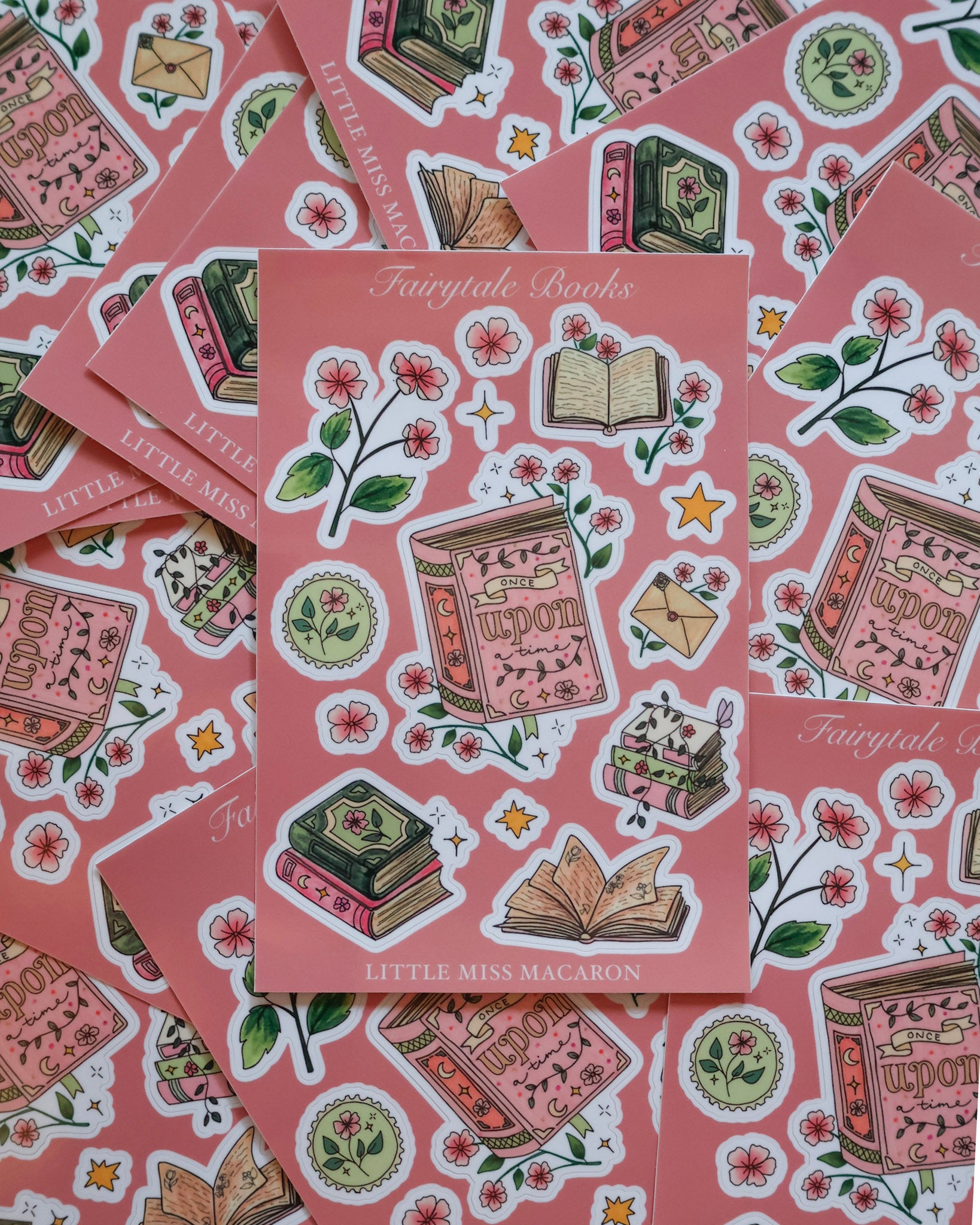 Fairytale Books Sticker Sheet