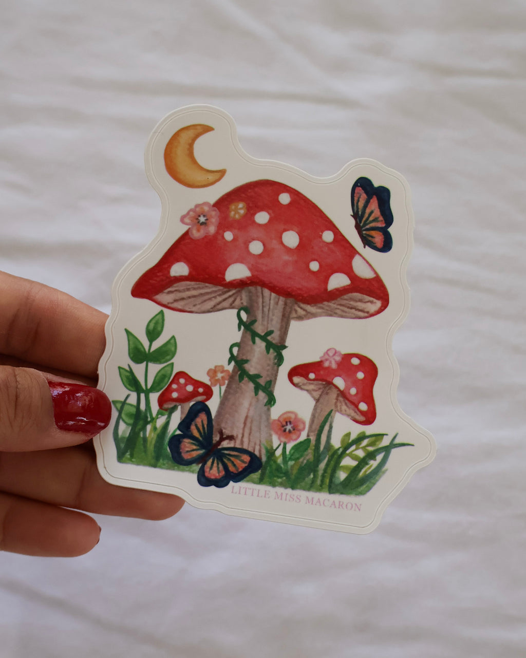 Magical Mushroom Vinyl Sticker