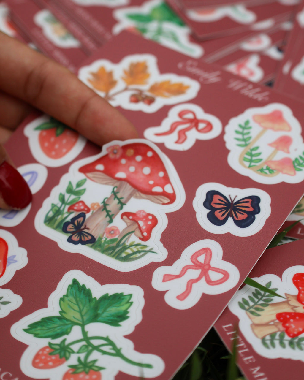 Faerie Forest Vinyl Sticker Sheet