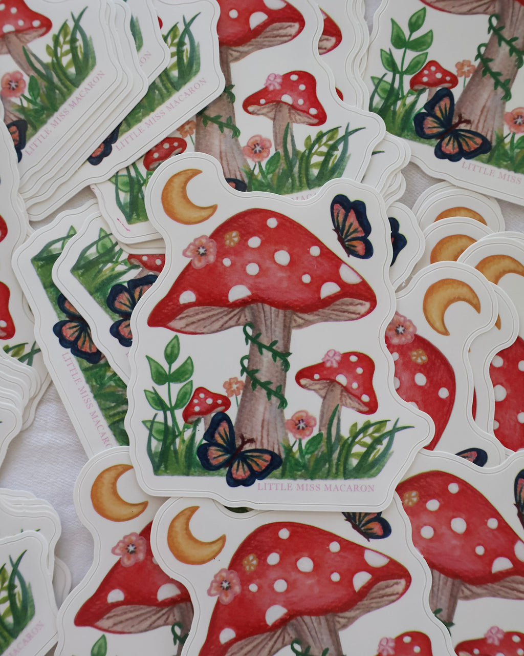 Magical Mushroom Vinyl Sticker