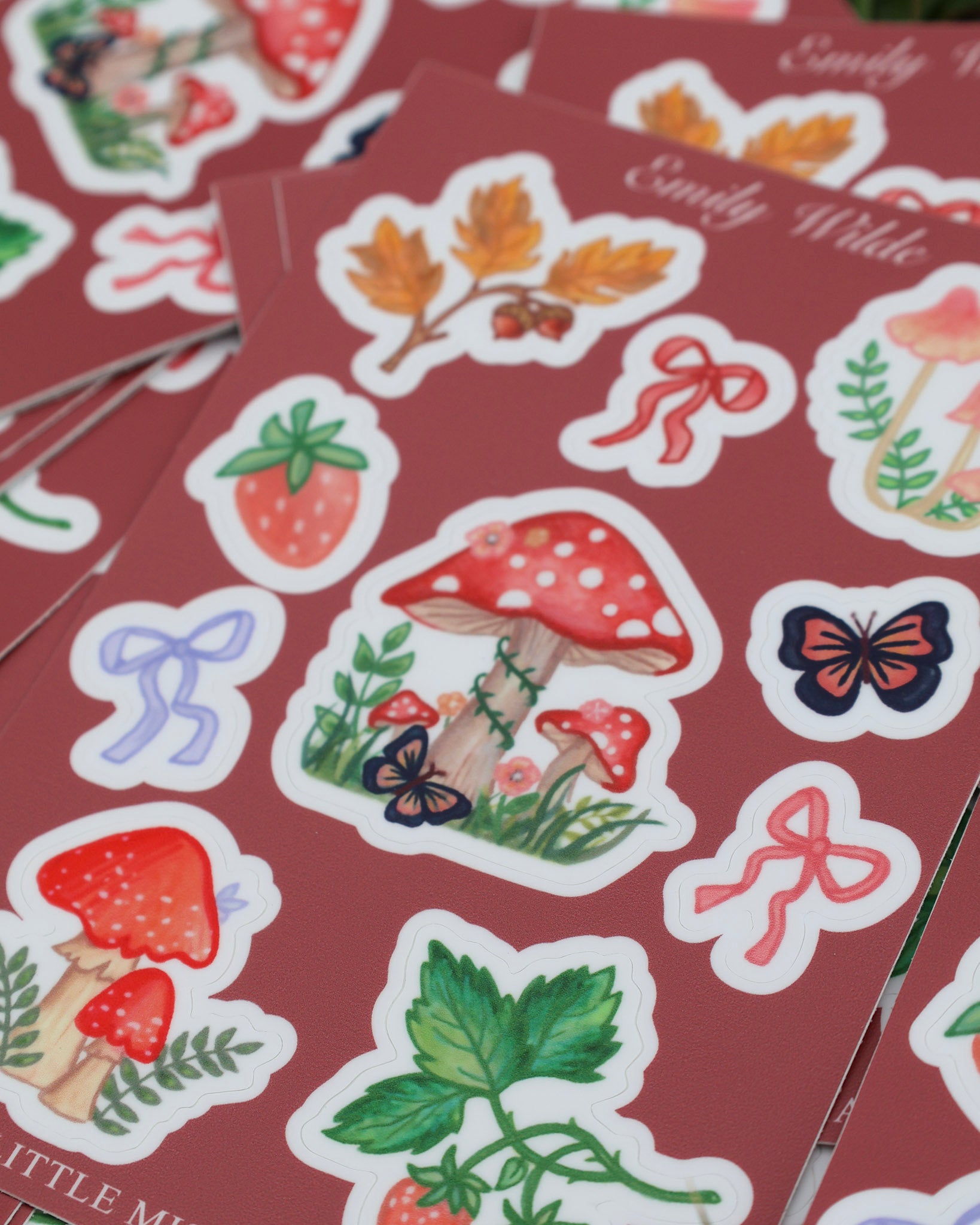 Faerie Forest Vinyl Sticker Sheet