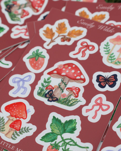 Faerie Forest Vinyl Sticker Sheet