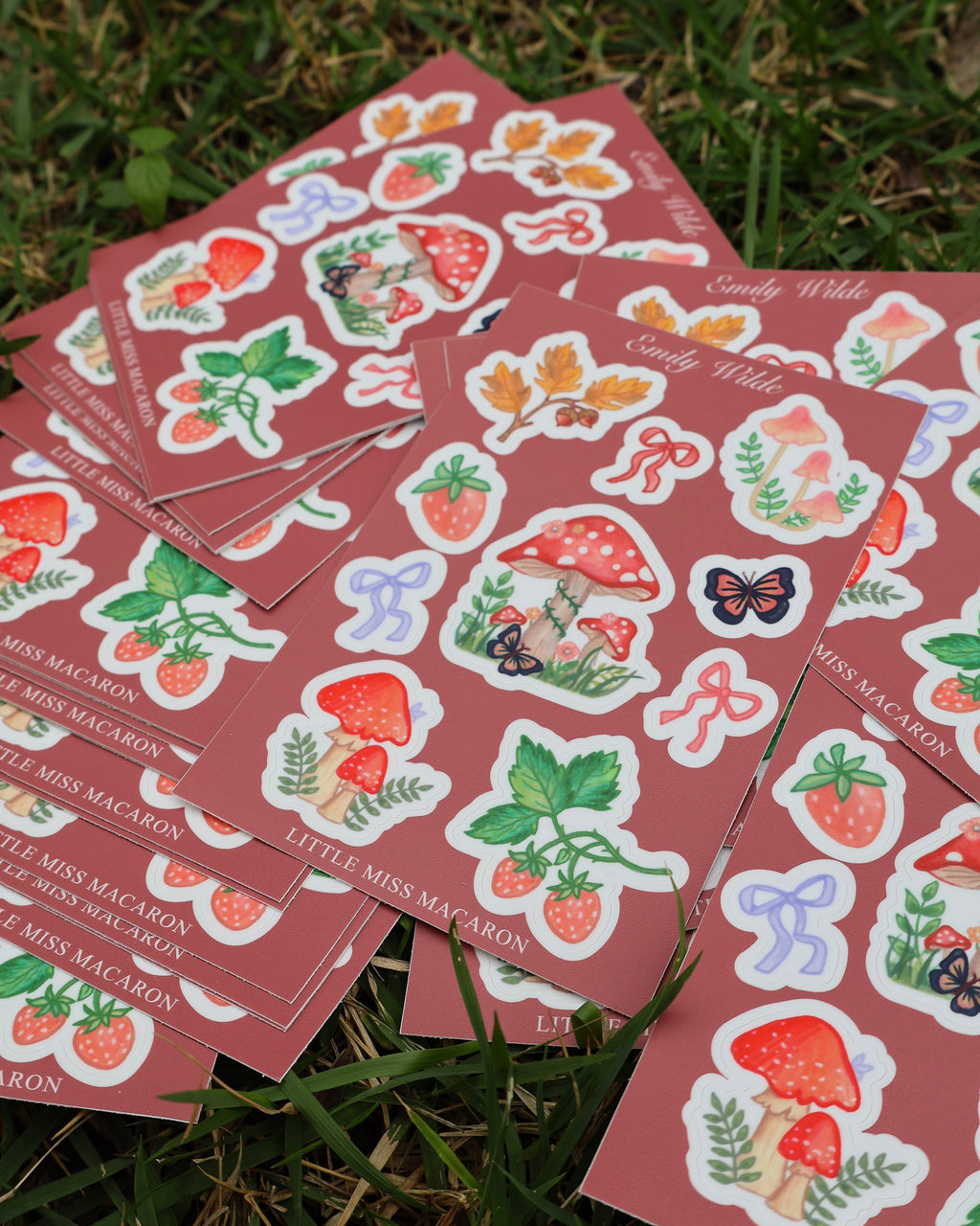 Faerie Forest Vinyl Sticker Sheet
