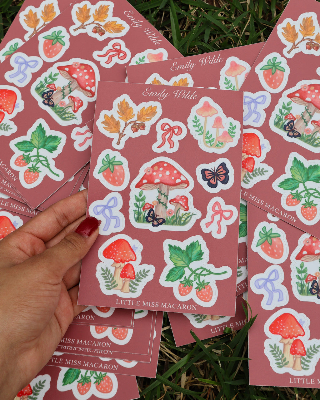Faerie Forest Vinyl Sticker Sheet
