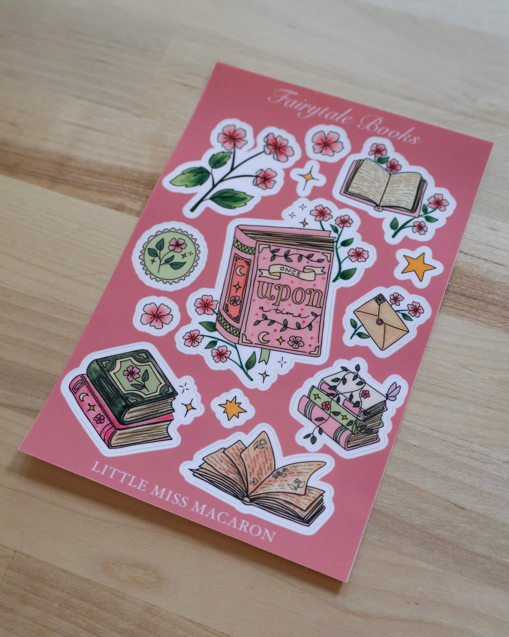 Fairytale Books Sticker Sheet