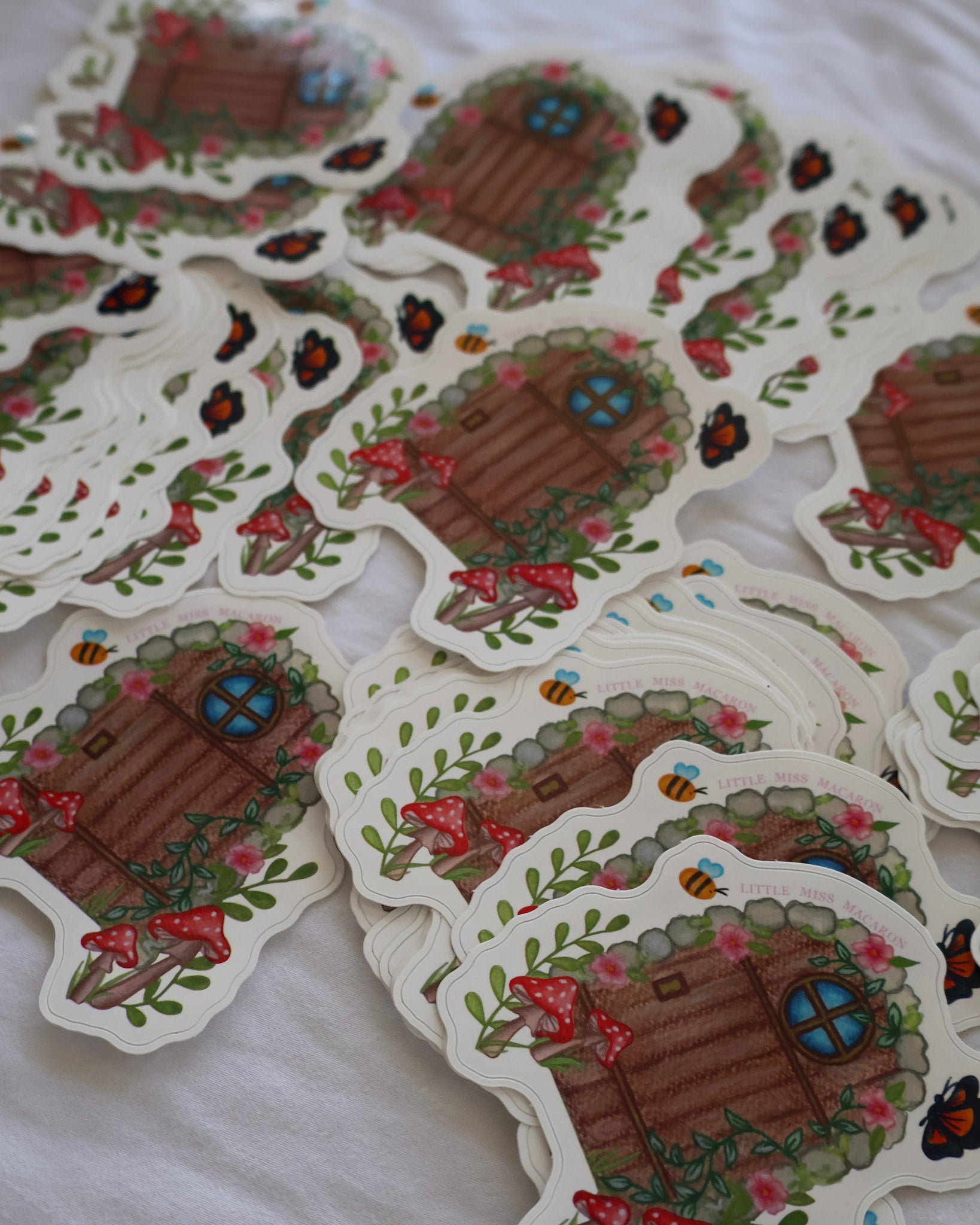 Fairy Door Vinyl Sticker