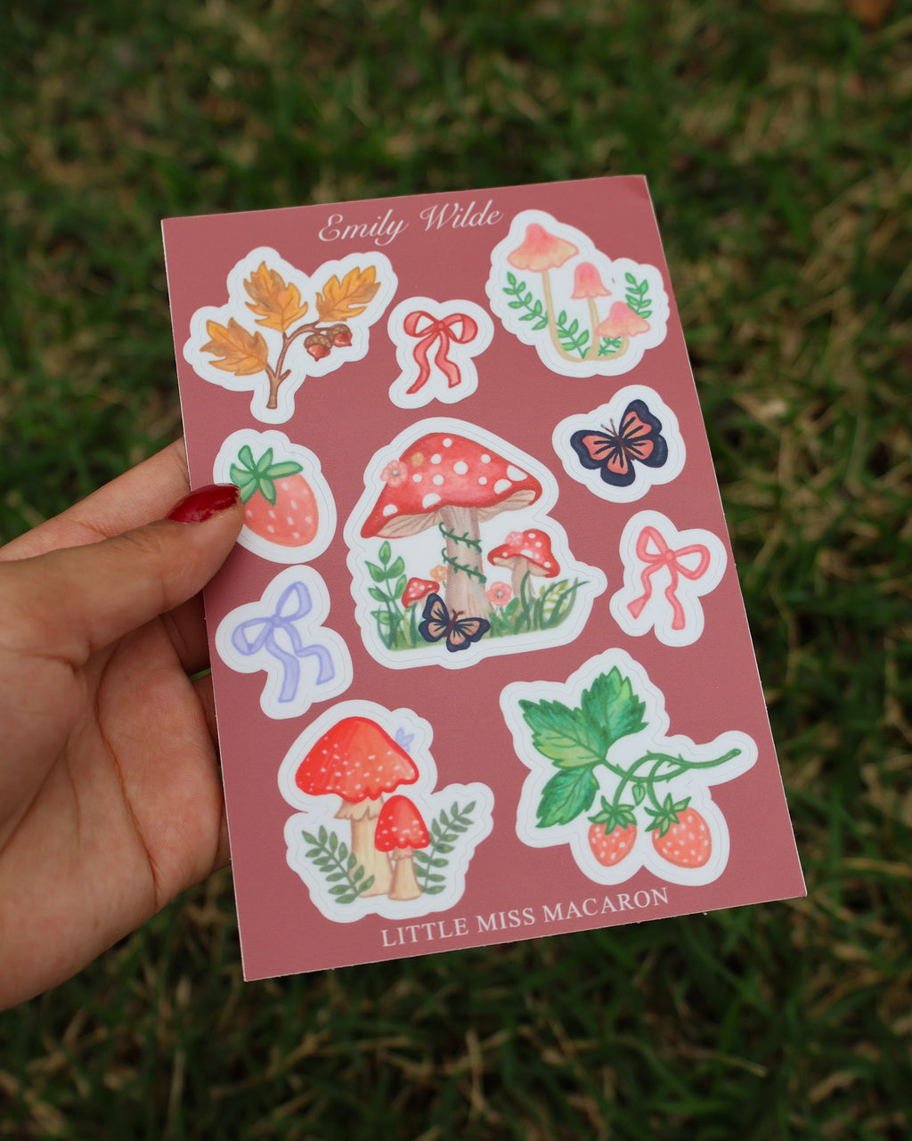 Faerie Forest Vinyl Sticker Sheet