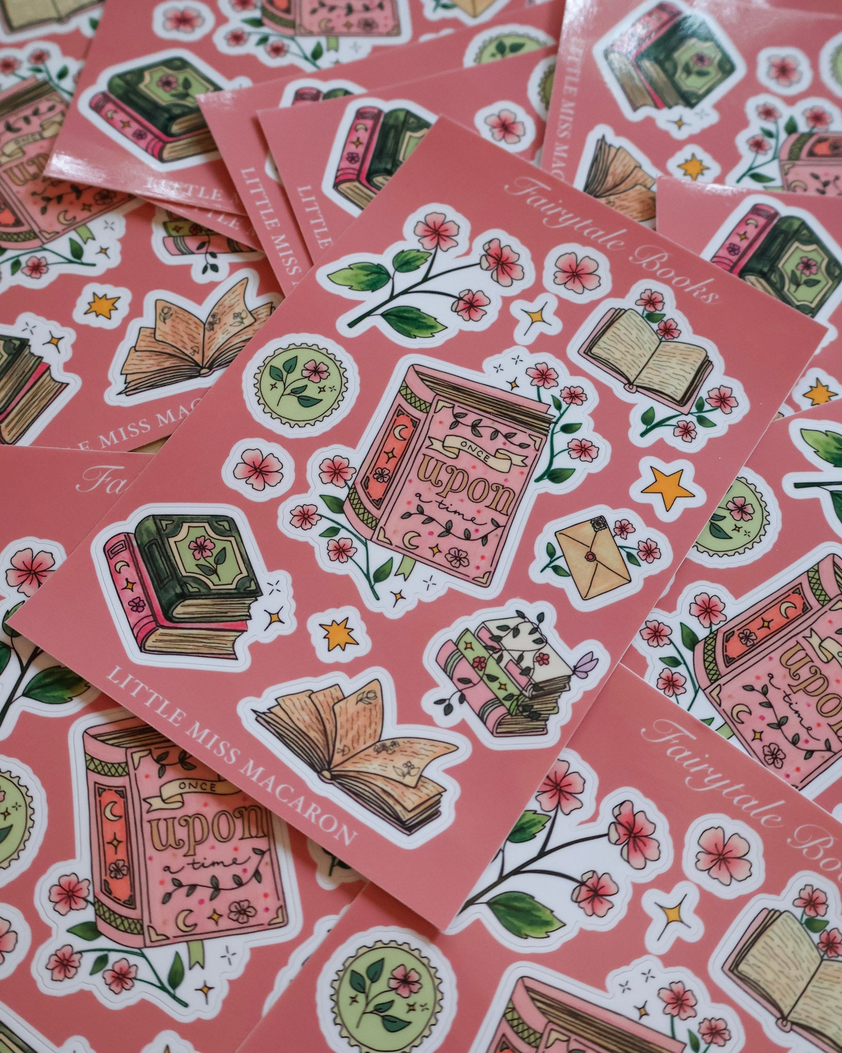 Fairytale Books Sticker Sheet