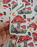 Magical Mushroom Vinyl Sticker