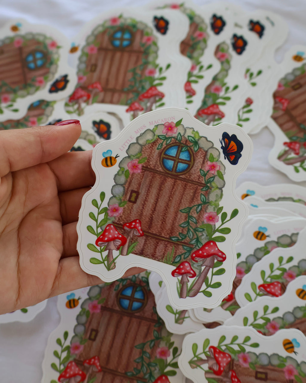 Fairy Door Vinyl Sticker