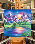 In A Far Off Kingdom | Acrylic on boxed canvas