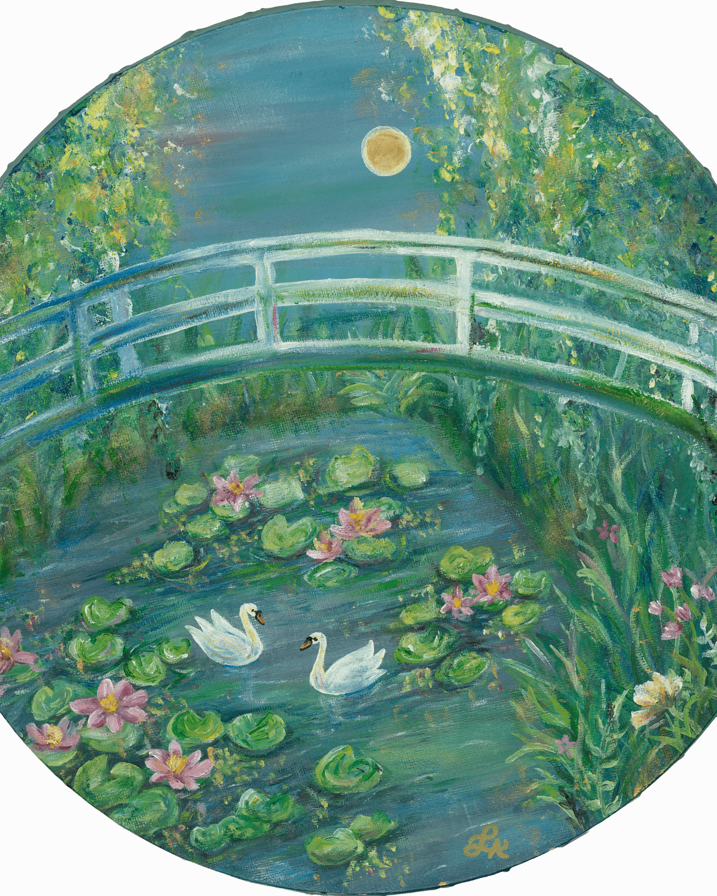 Water Lily Portal Print