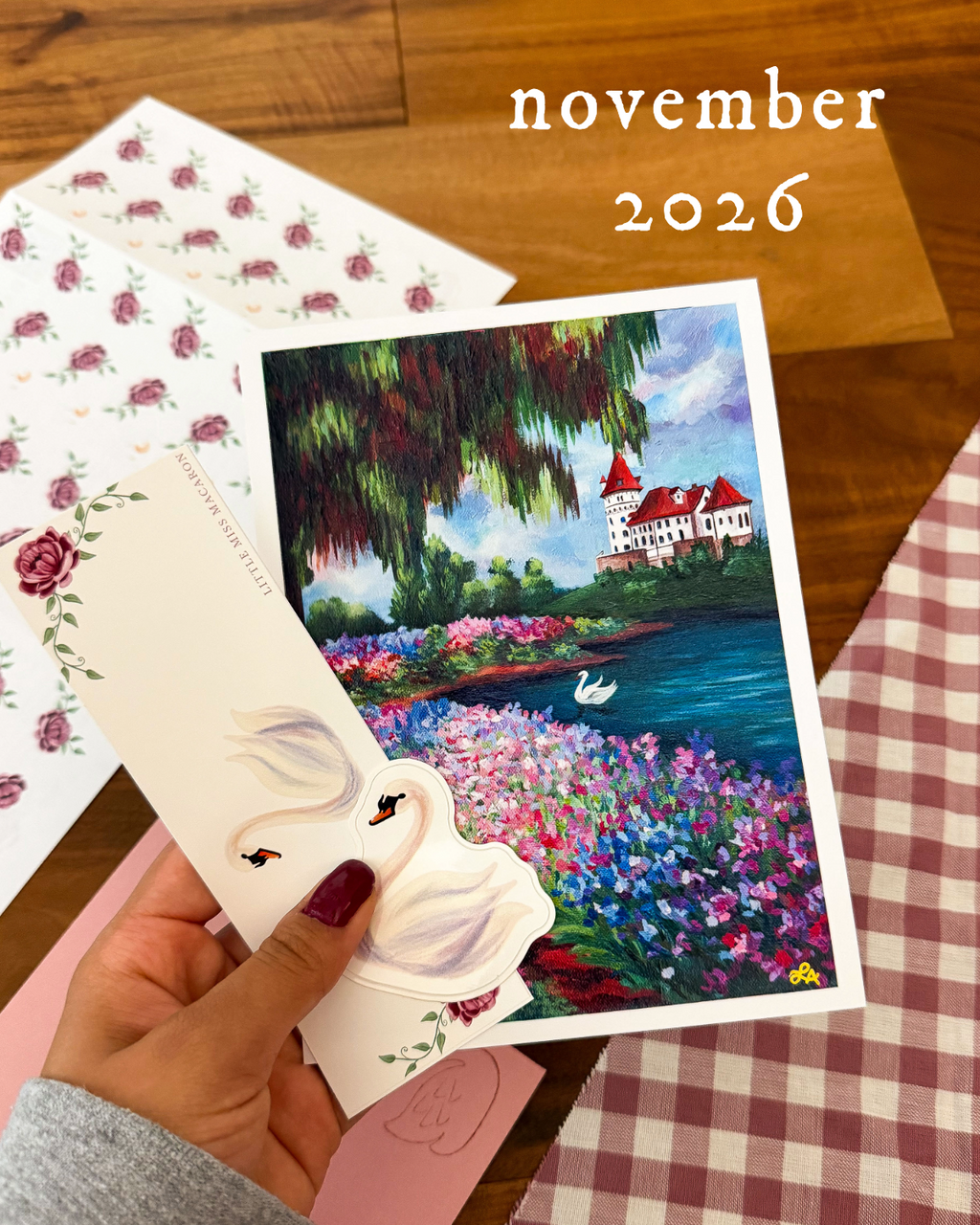 The Enchanted Swan Print Club | November